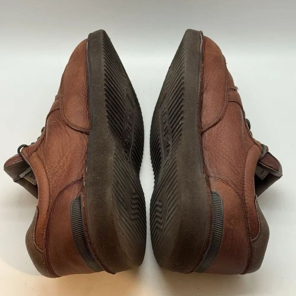 Footonic II Eva-Tech Walkabout Brown Leather Shoe Men 16 E6 Wide Lace Up Sneaker